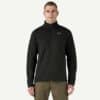 man wearing patagonia better sweater black