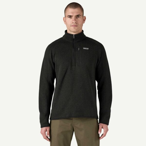 Alternative view of Patagonia Men's Better Sweater 1/4 Zip Black