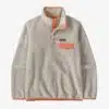 Patagonia Women's Light Weight Synch Snap-T P/O Oatmeal Peach