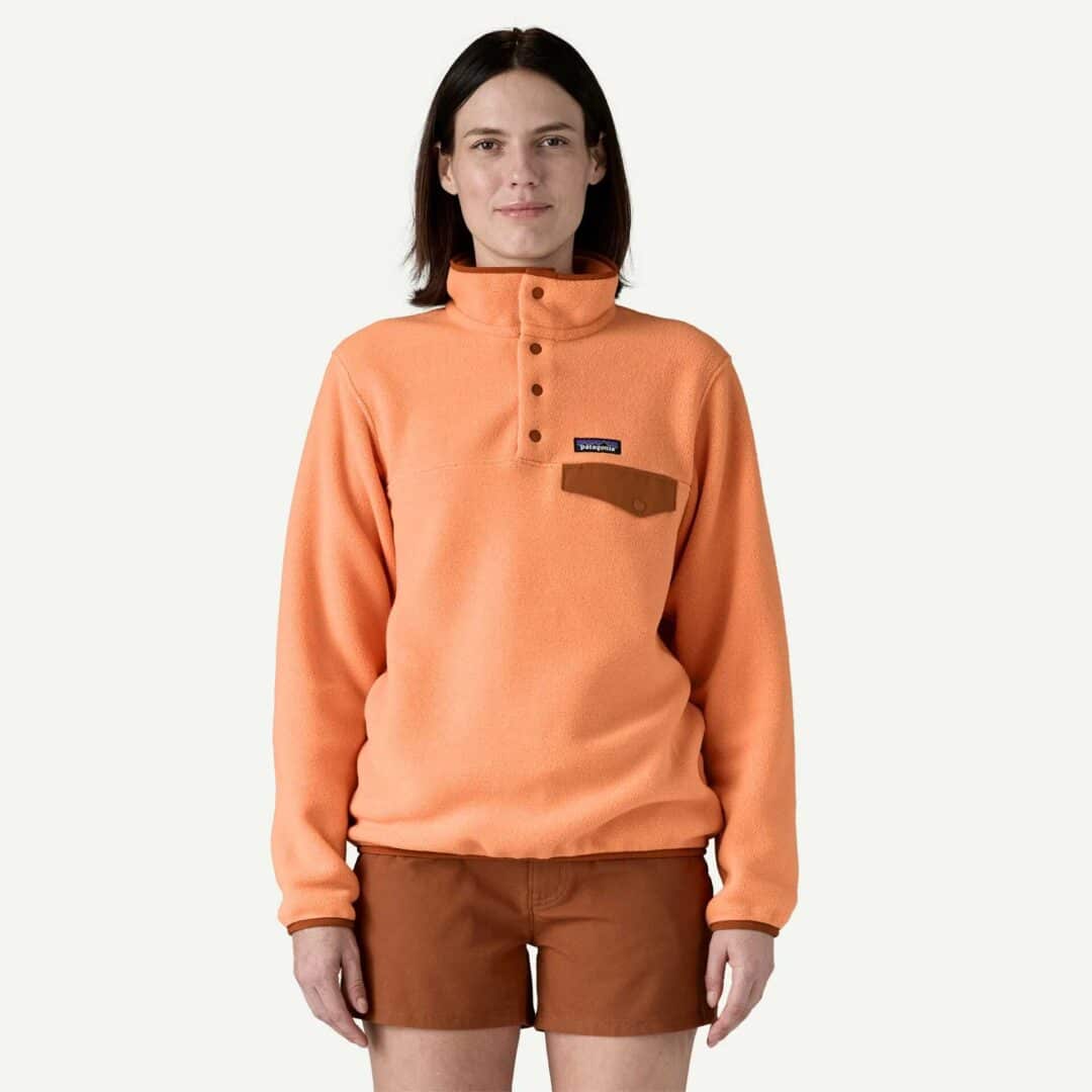 Patagonia Women's Light Weight Synch Snap-T P/O Heirloom Peach - Image 2