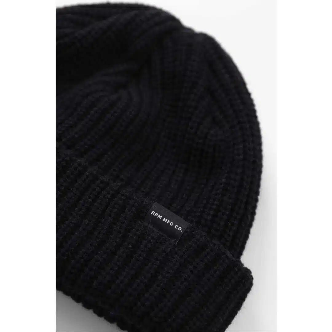 RPM Angler Beanie Black O/S - Image 2