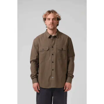 RPM Men's Drill Shirt Khaki