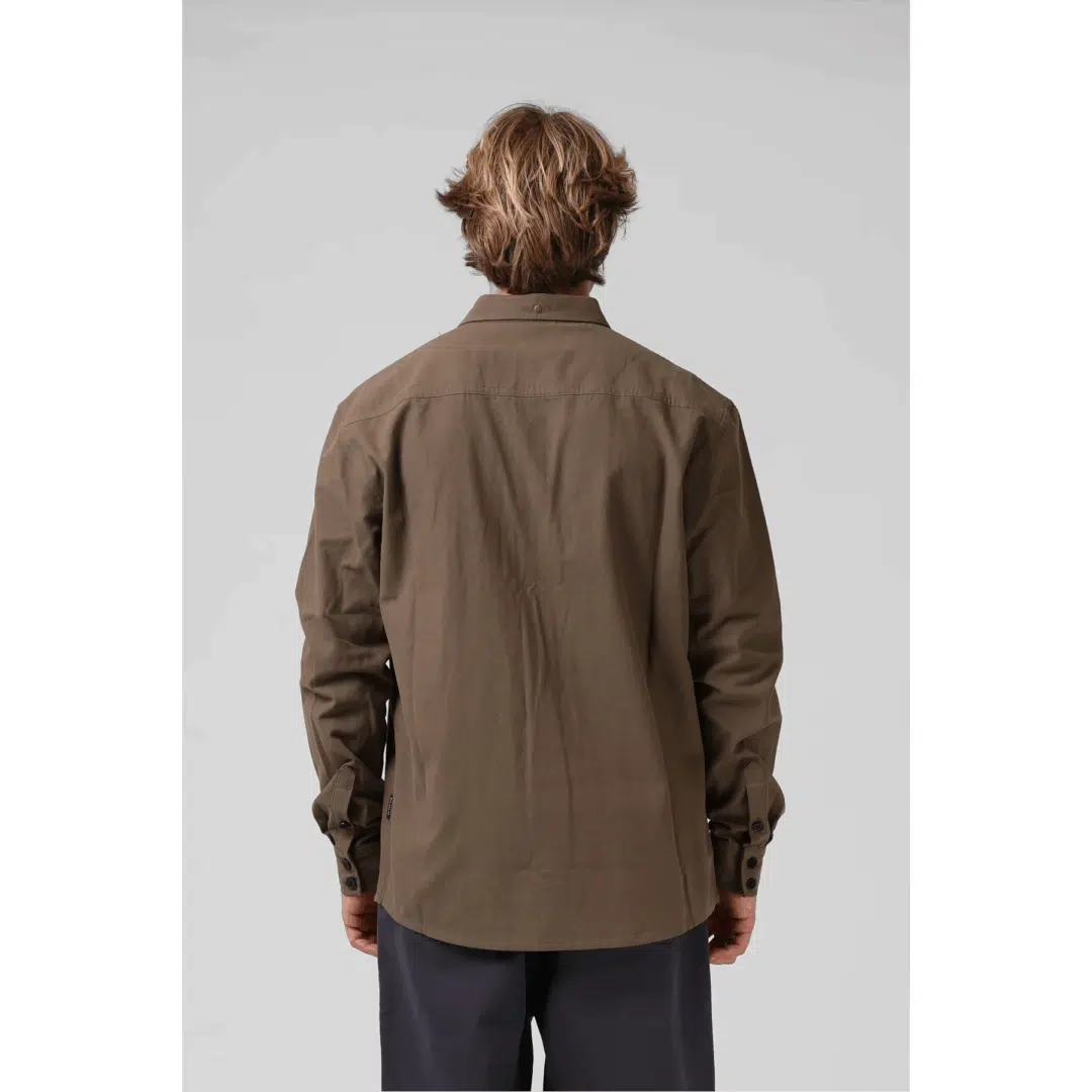 RPM Men's Drill Shirt Khaki - Image 4