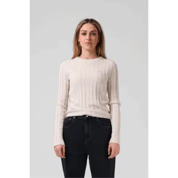RPM Women's Knitted L/S Stone