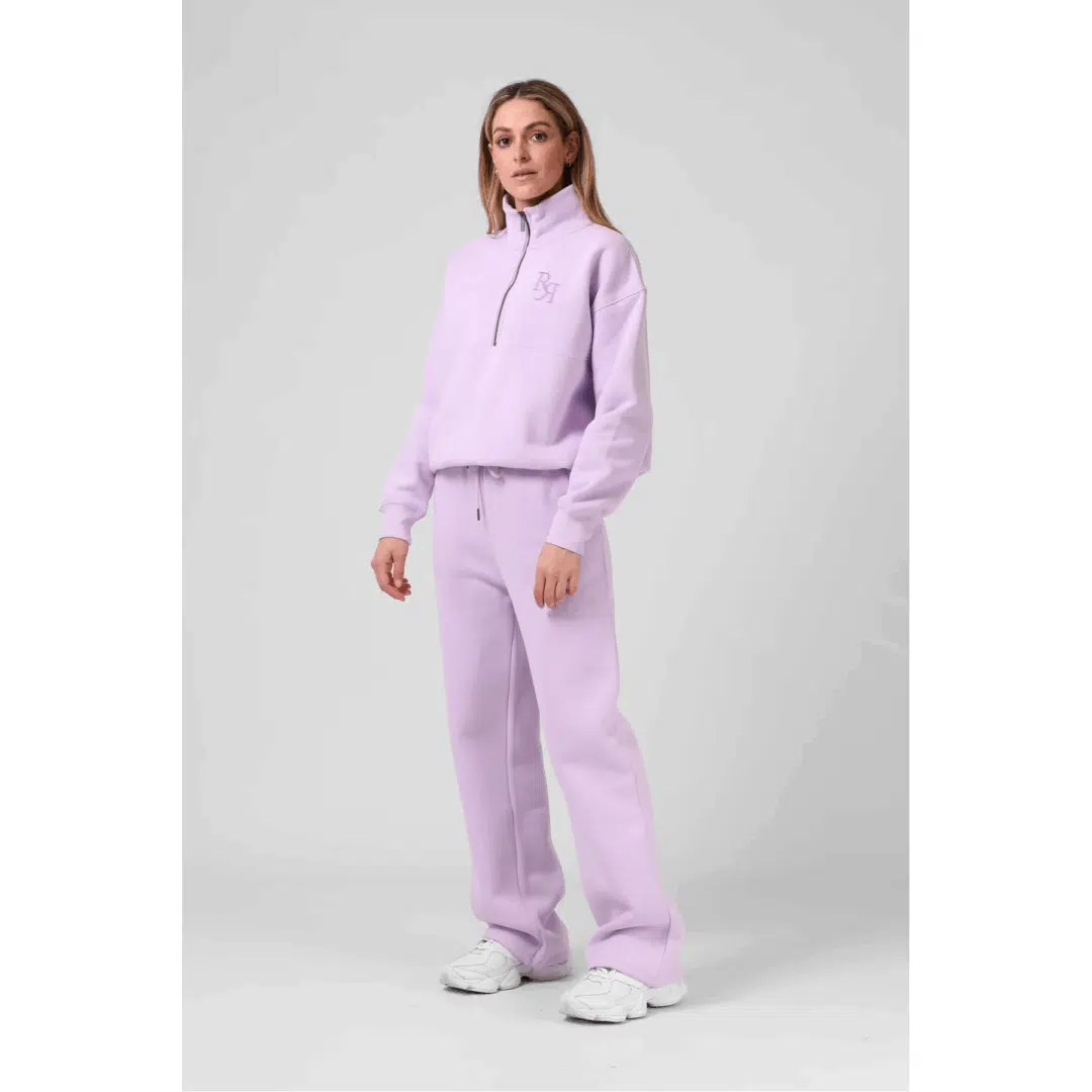 RPM Women's 1/4 Zip Sweater Orchid - Image 2