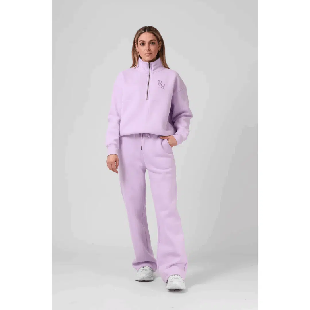 RPM Women's 1/4 Zip Sweater Orchid - Image 3