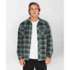 O'Neill Men's Glacier Plaid Superfleece Olive