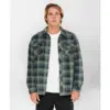 O'Neill Men's Glacier Plaid Superfleece Olive