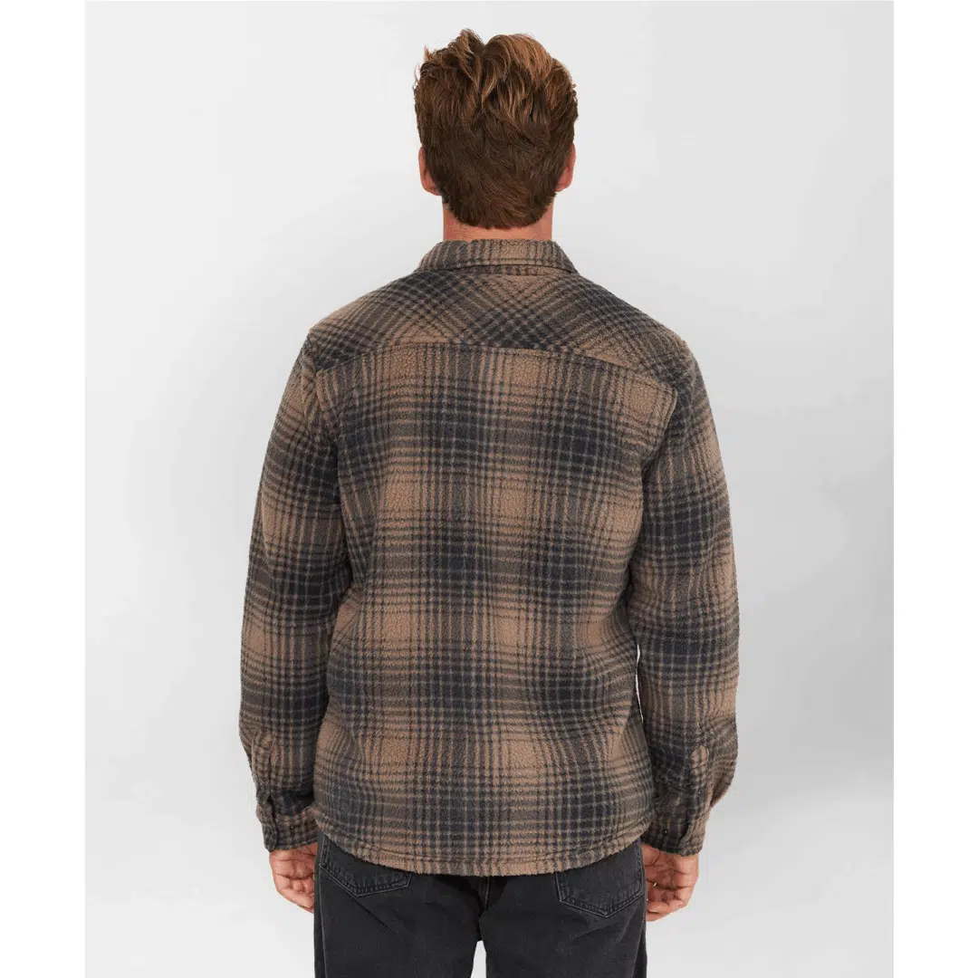O'Neill Men's Glacier Plaid Superfleece Choc Chip - Image 6