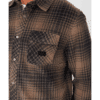 o neill plaid choc fleece6