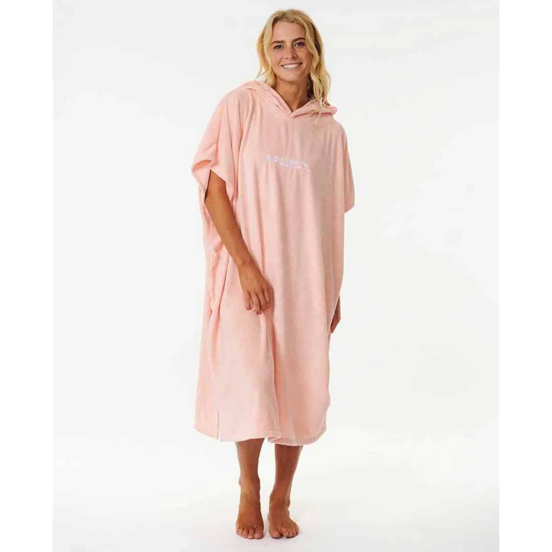 Rip Curl Classic Surf Hooded Towel Peach
