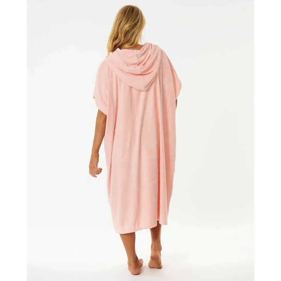 Rip Curl Classic Surf Hooded Towel Peach - Image 2