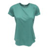 Thermatech Women's SS Training Tee Aqua Motion