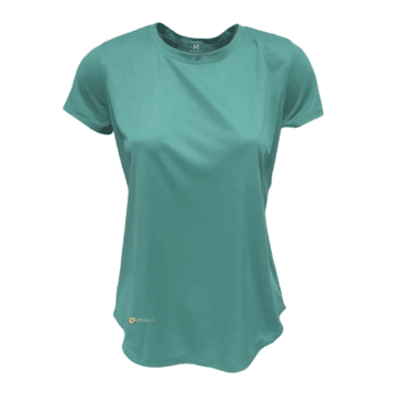 Thermatech Women's SS Training Tee Aqua Motion