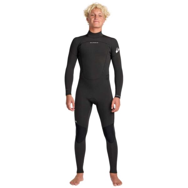 Quiksilver Men's 4/3mm Prologue+ GBS Back Zip Black