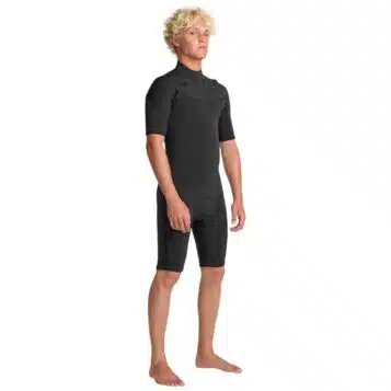 Quiksilver Men's 2/2mm Everyday Sessions Springsuit Chestzip Black