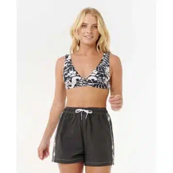 Rip Curl Women's New Wave 5" Boardshorts Black/White