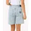 Rip Curl women's Aggie Relaxed Denim Short Vint Blue 7 denim shorts blue 1 1