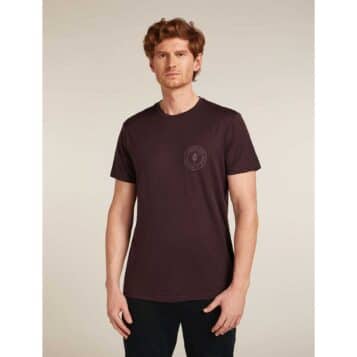 Icebreaker Men's 150 TL SS Tee Hike Na JAVA