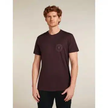 Icebreaker Men's 150 TL SS Tee Hike Na JAVA