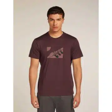 Icebreaker Men's 150 TL SS Tee Wild JAVA