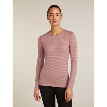 Icebreaker Women's 200 Oasis LS Crewe SUMMIT/BL