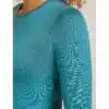 Icebreaker Women's 200 Oasis LS Crewe TOPAZ 12 ls topaz crewe 5