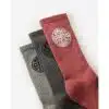 Rip Curl Wetty Crew Sock 3-Pack 0090 3 mens wetty crew sock 1
