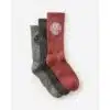 Rip Curl Wetty Crew Sock 3-Pack 0090