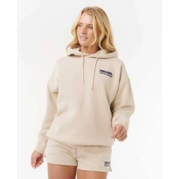 Rip Curl Women's Surf Puff Heritage Hood Natural