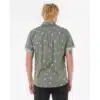 Rip Curl Men's Paradise Palms Short Sleeve Shirt Cactus Green - Image 2