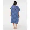 rip curl hooded towel blue