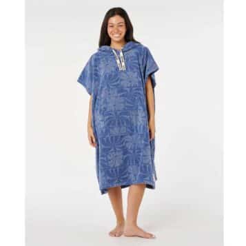 Rip Curl Premium Surf Hooded Towel Blue