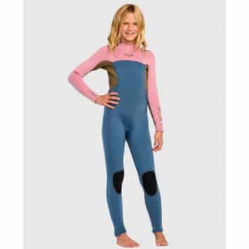 Roxy Youth 3/2mm Prologue+ Back Zip Ash