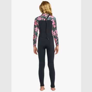 Alternative view of Roxy Youth 3/2mm Swell Natural Back Zip Elec Pink