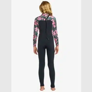 Alternative view of Roxy Youth 3/2mm Swell Natural Back Zip Elec Pink