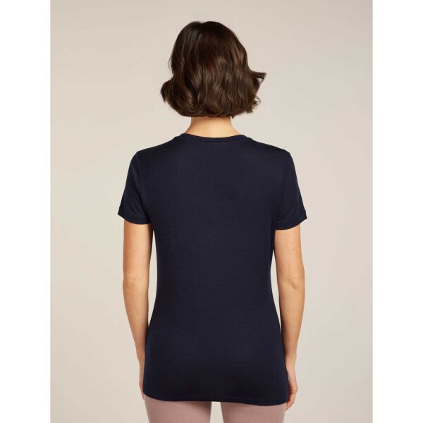 Alternative view of Icebreaker Women's 150 TL SS Scoop Tee MIDNIGHT