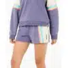 Rip Curl Women's Surf Revival Fleece Short Blue