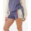 womens blue shorts 2