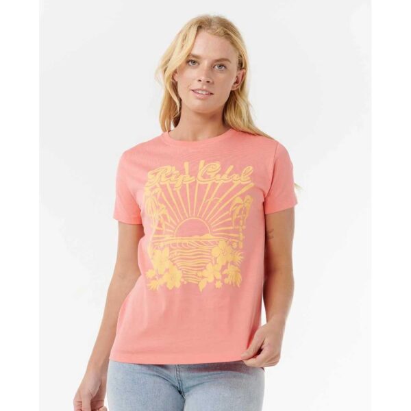 Rip Curl Women's Keepsakes Standard Tee Wash Watermelon