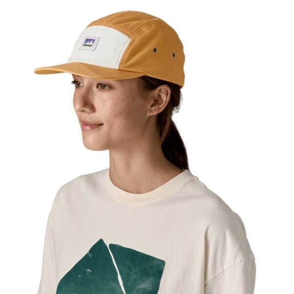 Alternative view of Patagonia Graphic Maclure Hat Shop Sticker: Talon Gold