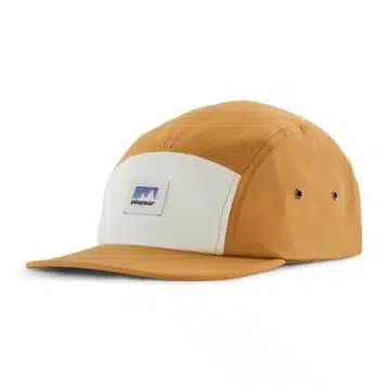 Patagonia Graphic Maclure Hat Shop Sticker: Talon Gold