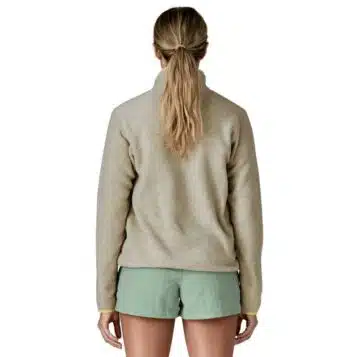 Alternative view of Patagonia Women's Light Weight Synch Snap-T P/O Oatmeal Heather w/Nearly Green