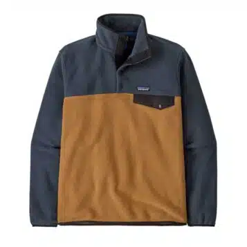 Patagonia Men's Lightweight Synch Snap-T Pullover Deer Brown
