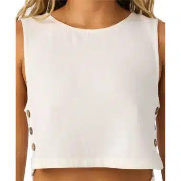 Alternative view of O'Neill Women's Sanders Tank White