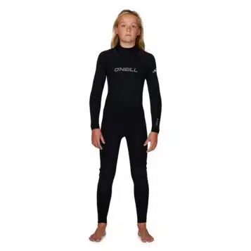 O'Neill Youth 4/3mm Reactor 2 GBS Back Zip Black