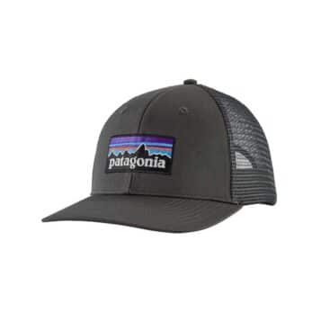 Patagonia P-6 Logo Trucker Hat Forge Grey
