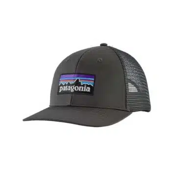 Patagonia P-6 Logo Trucker Hat Forge Grey