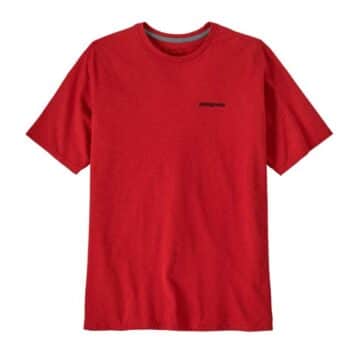 Patagonia Men's P-6 Logo Responsibili-Tee Amanita Red