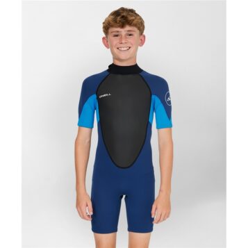 O'Neill Youth 2/2mm  Reactor 2 Back Zip Springsuit Navy